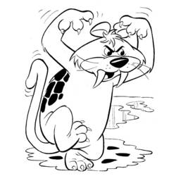Раскраска: Флинстоуны (мультфильмы) #29514 - Бесплатные раскраски для печати
