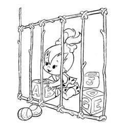 Раскраска: Флинстоуны (мультфильмы) #29636 - Бесплатные раскраски для печати