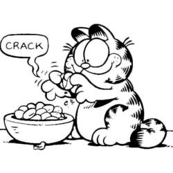 Раскраска: Garfield (мультфильмы) #26110 - Раскраски для печати