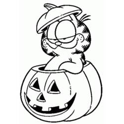 Раскраска: Garfield (мультфильмы) #26125 - Раскраски для печати