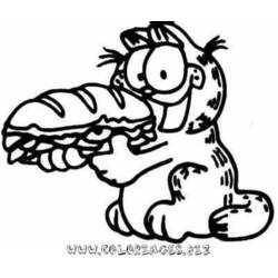 Раскраска: Garfield (мультфильмы) #26139 - Бесплатные раскраски для печати