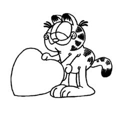 Раскраска: Garfield (мультфильмы) #26147 - Раскраски для печати