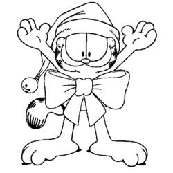 Раскраска: Garfield (мультфильмы) #26160 - Бесплатные раскраски для печати