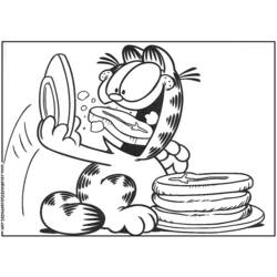 Раскраска: Garfield (мультфильмы) #26207 - Раскраски для печати
