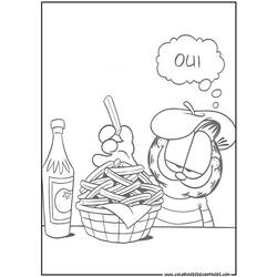 Раскраска: Garfield (мультфильмы) #26252 - Бесплатные раскраски для печати