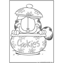 Раскраска: Garfield (мультфильмы) #26297 - Бесплатные раскраски для печати