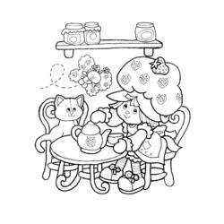 Раскраска: Клубника Шарлотта / Фризинет (мультфильмы) #35530 - Бесплатные раскраски для печати