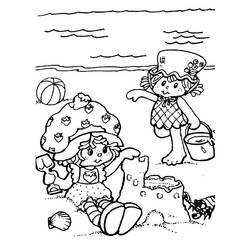 Раскраска: Клубника Шарлотта / Фризинет (мультфильмы) #35545 - Бесплатные раскраски для печати