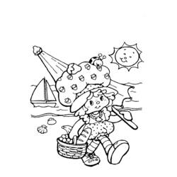 Раскраска: Клубника Шарлотта / Фризинет (мультфильмы) #35563 - Бесплатные раскраски для печати