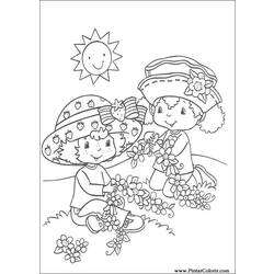 Раскраска: Клубника Шарлотта / Фризинет (мультфильмы) #35607 - Бесплатные раскраски для печати