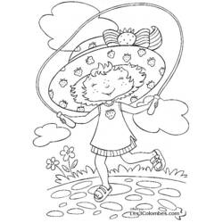 Раскраска: Клубника Шарлотта / Фризинет (мультфильмы) #35634 - Бесплатные раскраски для печати