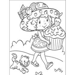 Раскраска: Клубника Шарлотта / Фризинет (мультфильмы) #35648 - Бесплатные раскраски для печати