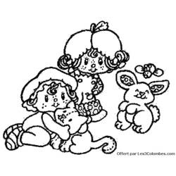 Раскраска: Клубника Шарлотта / Фризинет (мультфильмы) #35665 - Бесплатные раскраски для печати