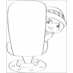 Раскраска: Клубника Шарлотта / Фризинет (мультфильмы) #35688 - Бесплатные раскраски для печати