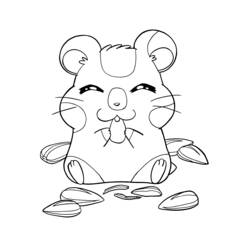 Раскраска: Hamtaro (мультфильмы) #39955 - Бесплатные раскраски для печати