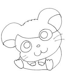 Раскраска: Hamtaro (мультфильмы) #40075 - Бесплатные раскраски для печати