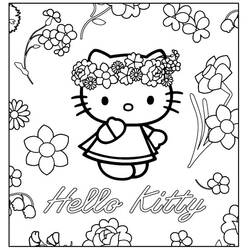 Раскраска: Привет котенок (мультфильмы) #36858 - Раскраски для печати