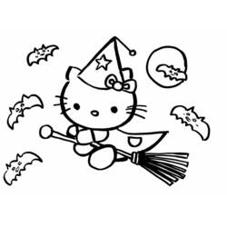 Раскраска: Привет котенок (мультфильмы) #36890 - Раскраски для печати