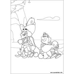 Раскраска: Джейк и Пираты Воображаемой Страны (мультфильмы) #42421 - Бесплатные раскраски для печати