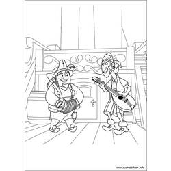 Раскраска: Джейк и Пираты Воображаемой Страны (мультфильмы) #42432 - Бесплатные раскраски для печати