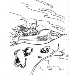 Раскраска: Джимми Нейтрон (мультфильмы) #48937 - Бесплатные раскраски для печати