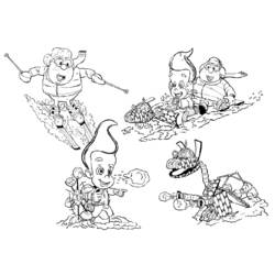 Раскраска: Джимми Нейтрон (мультфильмы) #48940 - Бесплатные раскраски для печати