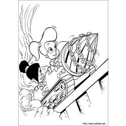 Раскраска: Джимми Нейтрон (мультфильмы) #49077 - Бесплатные раскраски для печати