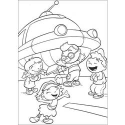 Раскраска: Маленький Эйнштейн (мультфильмы) #45714 - Раскраски для печати