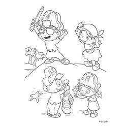 Раскраска: Маленький Эйнштейн (мультфильмы) #45778 - Раскраски для печати