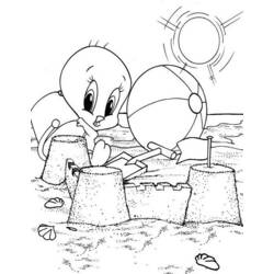 Раскраска: Looney Tunes (мультфильмы) #39154 - Бесплатные раскраски для печати