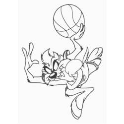 Раскраска: Looney Tunes (мультфильмы) #39162 - Раскраски для печати