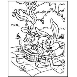 Раскраска: Looney Tunes (мультфильмы) #39167 - Раскраски для печати