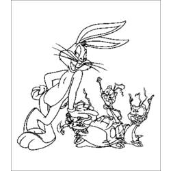Раскраска: Looney Tunes (мультфильмы) #39178 - Бесплатные раскраски для печати
