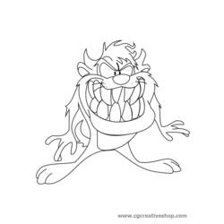 Раскраска: Looney Tunes (мультфильмы) #39179 - Бесплатные раскраски для печати