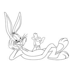 Раскраска: Looney Tunes (мультфильмы) #39189 - Раскраски для печати