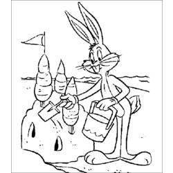 Раскраска: Looney Tunes (мультфильмы) #39191 - Бесплатные раскраски для печати