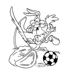 Раскраска: Looney Tunes (мультфильмы) #39199 - Раскраски для печати