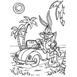 Раскраска: Looney Tunes (мультфильмы) #39211 - Бесплатные раскраски для печати