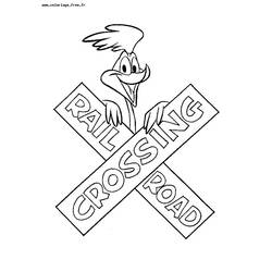 Раскраска: Looney Tunes (мультфильмы) #39246 - Бесплатные раскраски для печати