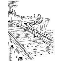 Раскраска: Looney Tunes (мультфильмы) #39323 - Бесплатные раскраски для печати