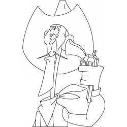 Раскраска: Счастливчик люк (мультфильмы) #25572 - Бесплатные раскраски для печати