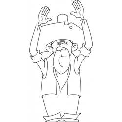 Раскраска: Счастливчик люк (мультфильмы) #25585 - Бесплатные раскраски для печати