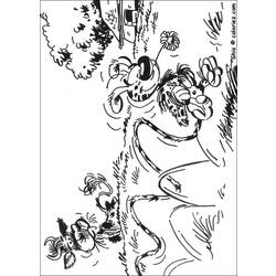 Раскраска: Marsupilami (мультфильмы) #50104 - Бесплатные раскраски для печати