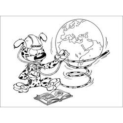 Раскраска: Marsupilami (мультфильмы) #50129 - Раскраски для печати