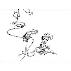 Раскраска: Marsupilami (мультфильмы) #50140 - Бесплатные раскраски для печати