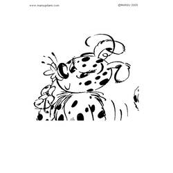 Раскраска: Marsupilami (мультфильмы) #50174 - Бесплатные раскраски для печати