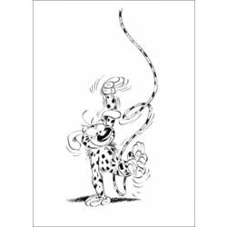 Раскраска: Marsupilami (мультфильмы) #50178 - Бесплатные раскраски для печати