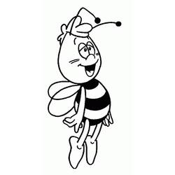 Раскраска: Майя пчела (мультфильмы) #28228 - Раскраски для печати