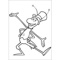 Раскраска: Майя пчела (мультфильмы) #28331 - Бесплатные раскраски для печати