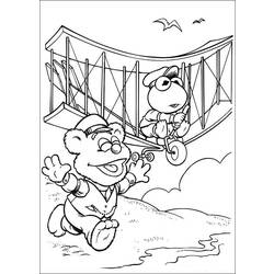 Раскраска: Muppets (мультфильмы) #31902 - Бесплатные раскраски для печати